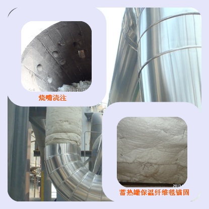 火龍罐體外保溫、管道保溫施工細節-火龍耐材提供