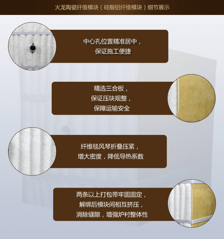 陶瓷纖維模塊應用優勢