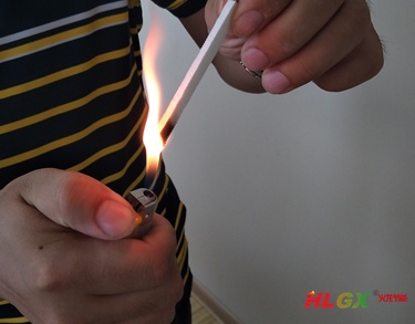 無塵納米復合絕熱氈可燃性